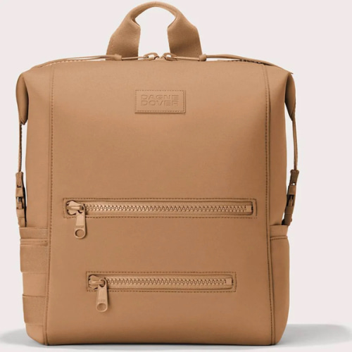 Indi Diaper Backpack in Camel, Large