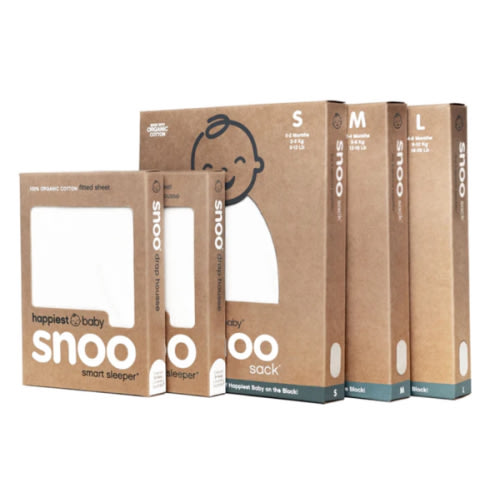 SNOO Sleep Sack Bundle in Small, Medium, Large Sizes and Sheets – Happiest Baby