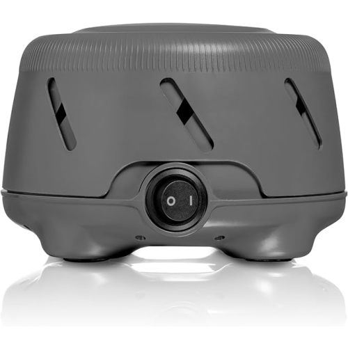 Yogasleep Dohm Uno White Noise Sound Machine, Real Fan Inside for Non-Looping White Noise, Sleep Aid, Office Privacy & Meditation for Adults & Baby, Registry Gift (White)
