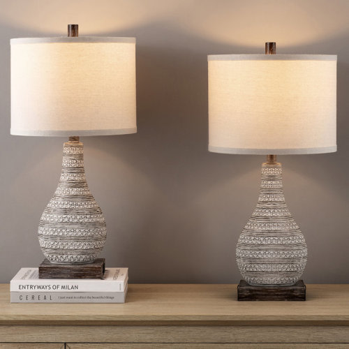 Aphsana 24 inch USB Table Lamp Set