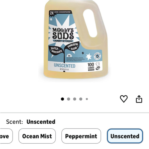 Liquid Laundry Detergent – Molly’s Suds