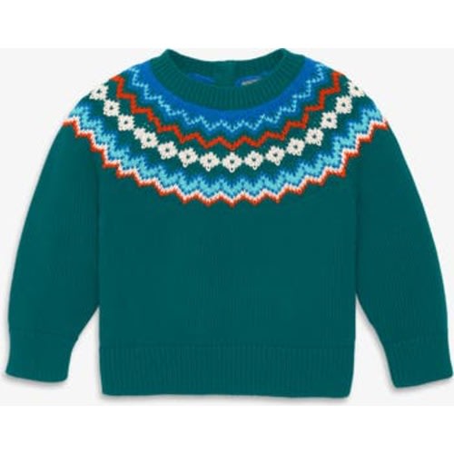 Baby Fair Isle Sweater, 3-6M