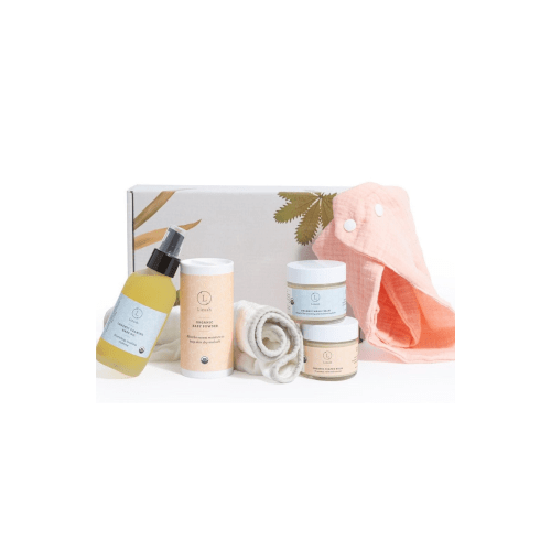 Organic full care new baby gift set