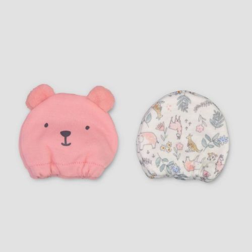 Carter's Just One You® Baby Girls' 2pk Bear Mittens - 0-3m