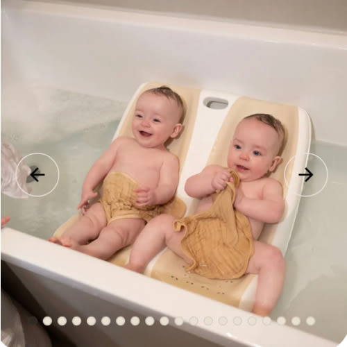 Twin Bath: Safe and Convenient Bathing Solution for Twins – bumble beez