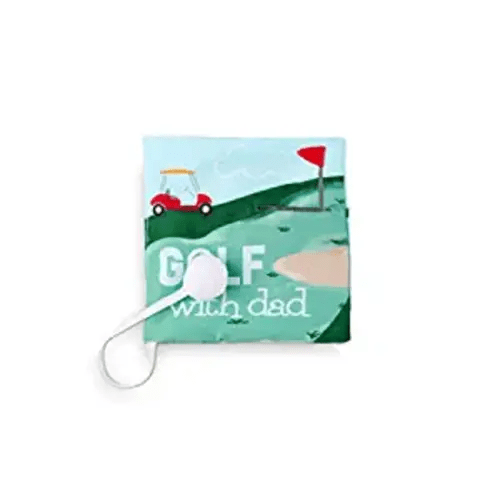 Mud Pie Children's Golf with Dad Plush Book