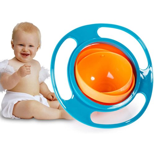 360 Spill Resistant Gyro Bowl with Lid