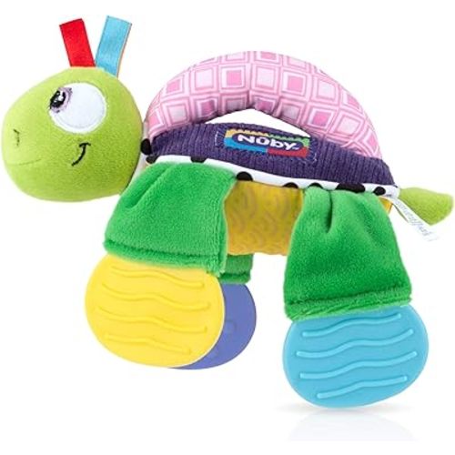 Nuby Nuby Floppers Plush Teether - Turtle