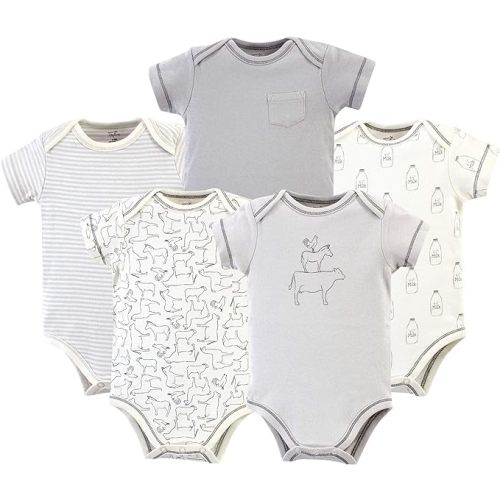Touched by Nature Unisex Baby Organic Cotton Bodysuits
