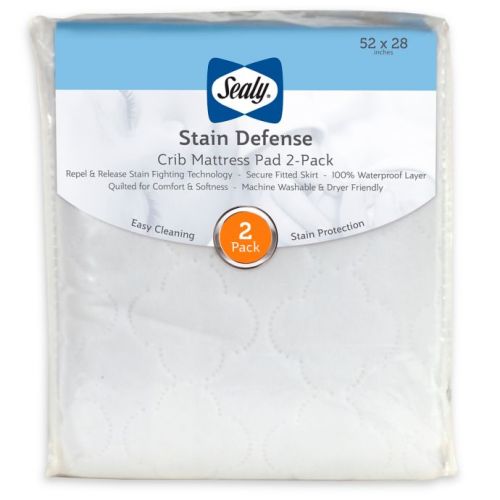 Sealy® Stain Defense Mattress Pad Covers (2-Pack)Sealy® Stain Defense Mattress Pad Covers (2-Pack)