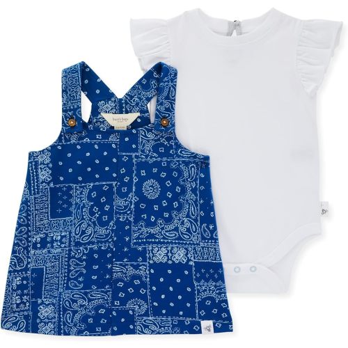 Burt's Bees Baby Baby Girls' Dress, Infant & Toddler, Short & Long-Sleeve, 100% Organic Cotton