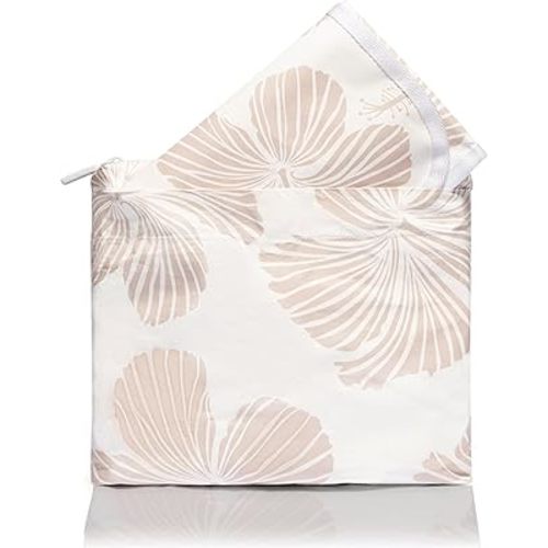 Ditty Co. Diaper Bag Pouch | Diaper Clutch with Portable Changing Pad | Lightweight, Splash-Proof Organizer Pouch | Wet Bag for Baby Travel Essentials | Easy to Clean | Aloha Print