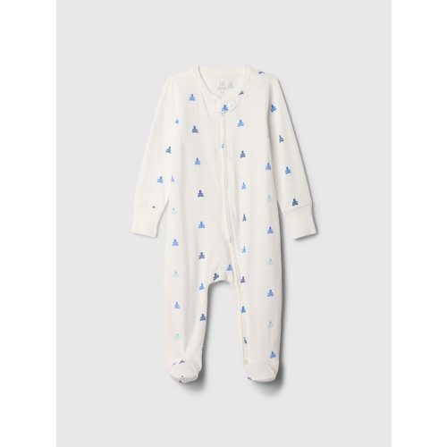 Baby First Favorites TinyRib Footed One-Piece