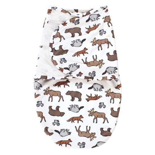 Swaddle Wrap, Animal Adventure, 0-3 Months