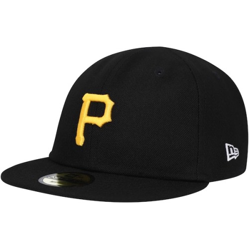 Infant Pittsburgh Pirates New Era Black My First 59FIFTY Fitted Hat