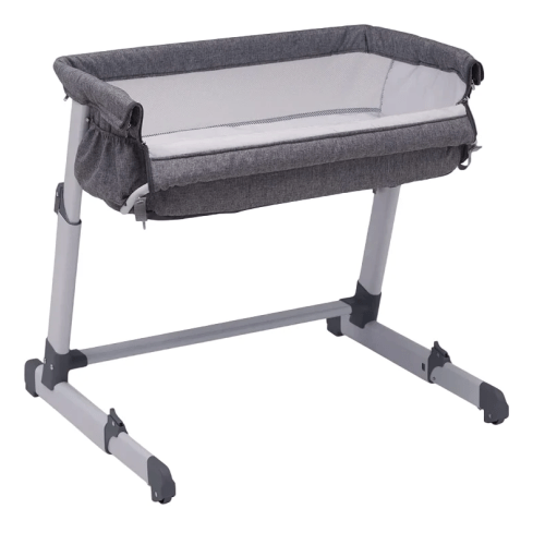 Simmons Kids Dream Bedside Bassinet, Grey