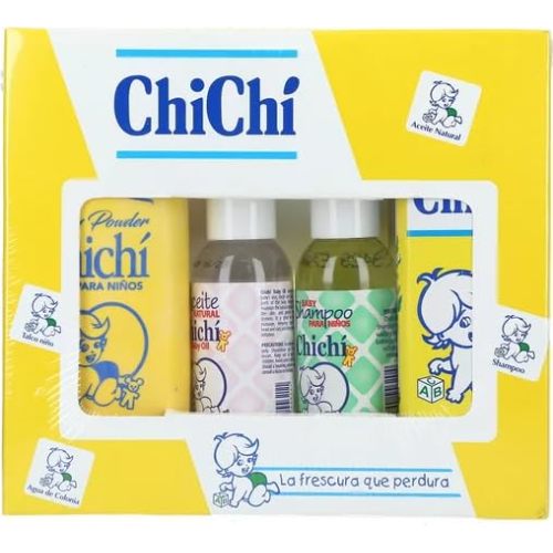 E de B Chichi Kit (Baby Cologne 8oz + Baby Powder 8oz + Baby Oil 4oz + Baby Shampoo 4oz)