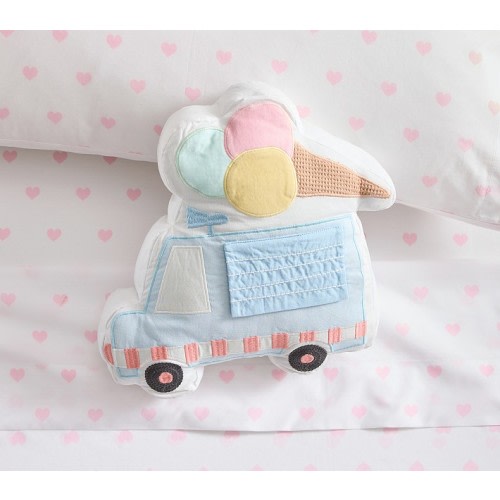 Ice Cream Truck Pillow