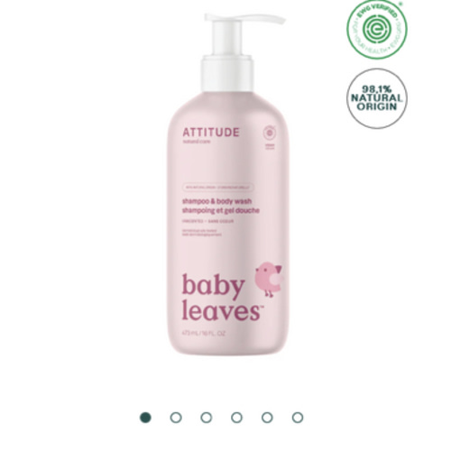 Baby Shampoo & Body Wash 2-in-1