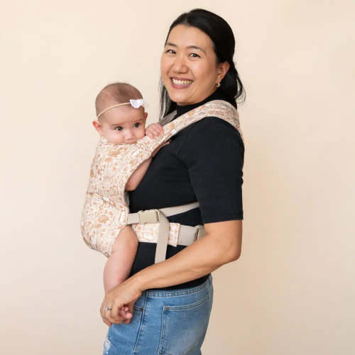 Woodland Lark Baby Carrier | Size-Inclusive & Cozy for Adventures