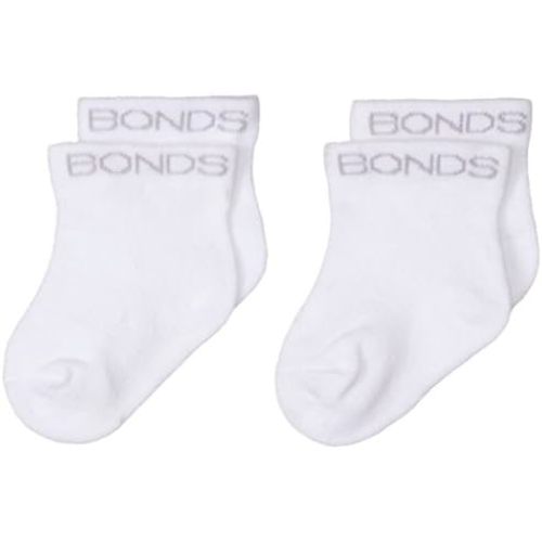 Bonds Baby Classic Bootee Socks - 2 Pack