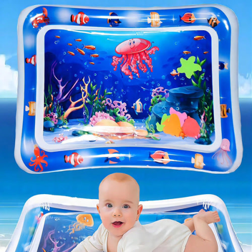 1PC Jellyfish Thickened Baby Water Pad For Crawling And Training, Comfortable Cushion For, Promotes Sensory Development And Coordination Baby Toys, Toys, Kids Toys, Gym, Water Games, Toys For Infants, Tummy Time, Baby Needs, Newborn Baby, Baby Toys, Kids