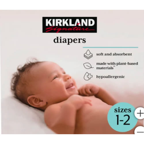 Kirkland Signature Diapers Sizes 1-2