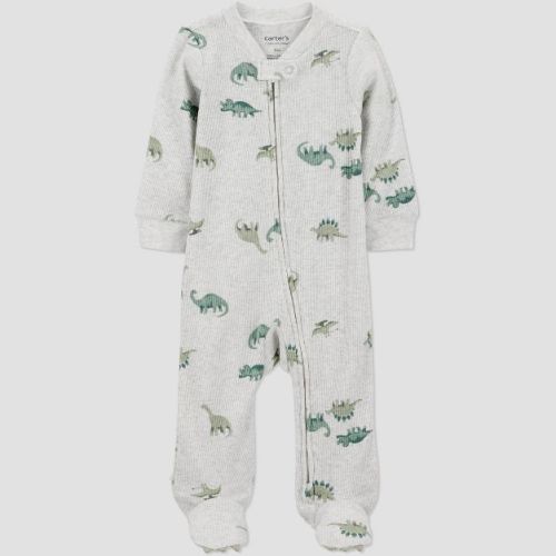 Carter's Just One You® Baby Boys' Dinosaur Printed Sleep N' Play - Gray