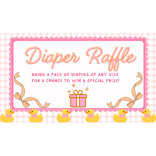 Diaper Raffle!