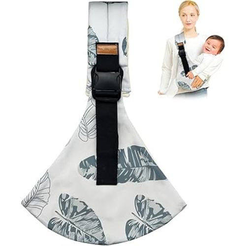 Baby Sling Carrier,Toddler Carrier, 2025 New Baby Sling,Portable and Lightweight Sling,Non-Slip Hip Seat Carrying 10-30lbs(Leaf)