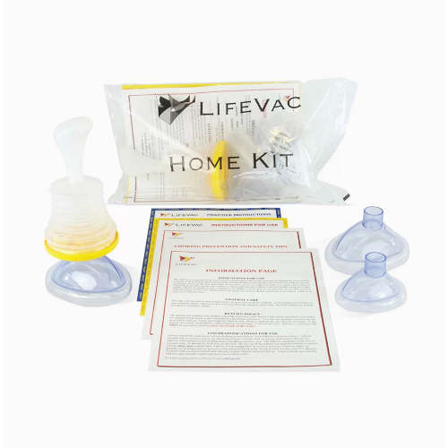 LifeVac Home Kit - Trusted First Aid Portable Airway Assist Device For Choking Emergencies.