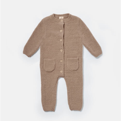 Long Sleeve Jumpsuit - Fuzzy