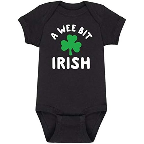 Instant Message - A Wee Bit Irish - Infant Baby One Piece