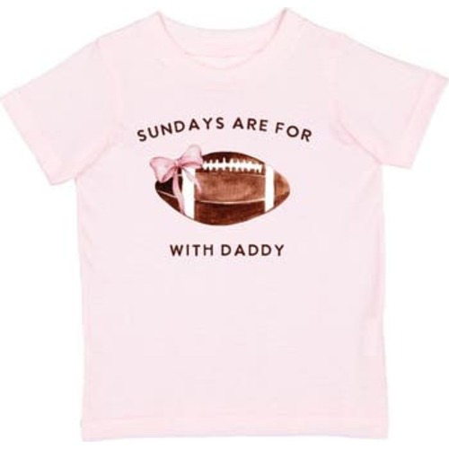 Football With Daddy Short Sleeve T-Shirt