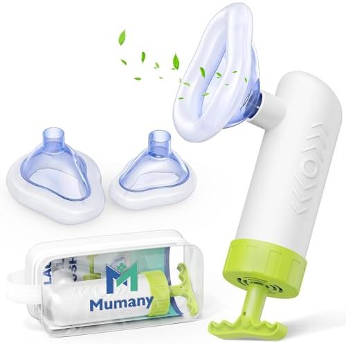 Mumany Choking Rescue Device, FSA HSA Eligible Portable Suction Rescue Device First Aid Kit for Kids and Adults, Portable Airway Suction Device-Home Kit