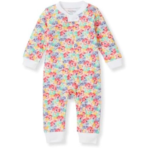 Burt's Bees Baby Baby Girls' Sleep and Play Pajamas zipped jumpsuit