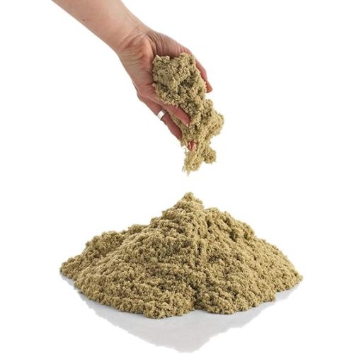 Natural 2 Pound Refill Pack - Moldable Indoor Play Sand in Resealable Bag