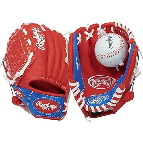Rawlings | Players Series T-Ball & Youth Baseball Glove | Sizes 9" - 11.5" | Multiple Styles