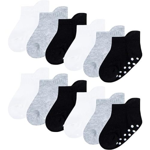 HUGGIES Baby 12-Pack Gripper Socks