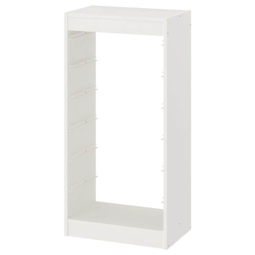 TROFAST Frame - white 18 1/8x11 3/4x37 "