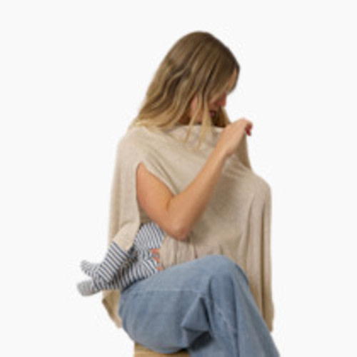 Solly Baby Nursing Cover - Flax