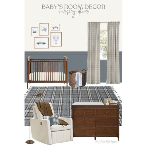 Baby Boy’s Room Decor