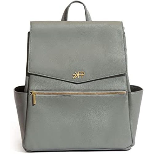 Freshly Picked Classic Leather Diaper Bag Convertible Backpack Tote for Women, Multifunction Maternity Baby Travel Bag