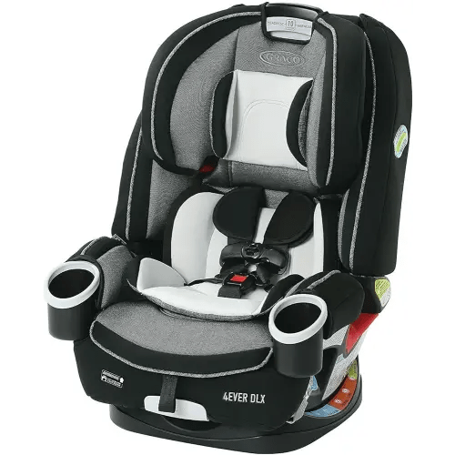 Graco 4Ever DLX 4-in-1 Car Seat, Fairmont | Infant to Toddler Car Seat, with 10 Years of Use | Rear-facing, Forward-facing and Booster Modes | Safe, Comfortable and Convenient