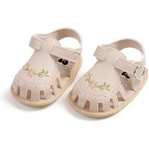 Infant Baby Boys Girls Summer Sandals Party Wedding Dress Flats Shoes Newborn Crib Shoes First Walkers Prewalkers 0-18 Months