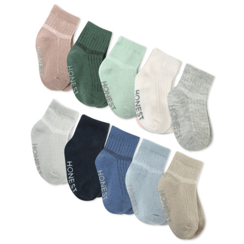 Multipack Cozy Socks Sustainably Made for Baby & Toddler | Honest Baby Clothing