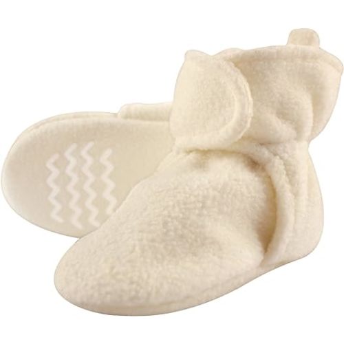 Hudson Baby Unisex-Child Cozy Fleece Booties Winter Accessory Set