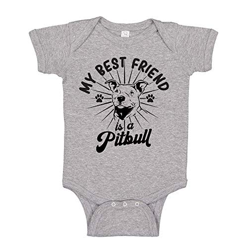 My Best Friend is A Pitbull Baby Bodysuit/Toddler T-Shirt Dog Clothing Gift