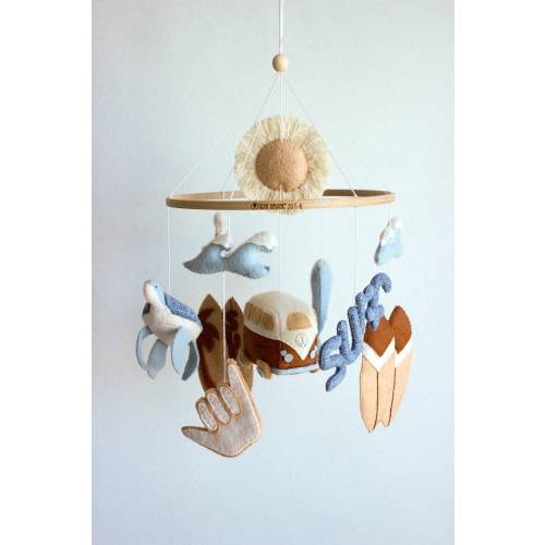 Surf & Beach Baby Mobile