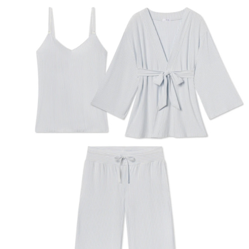 LAKE | Women | DreamModal Pajamas | Fog Maternity Kimono Bundle